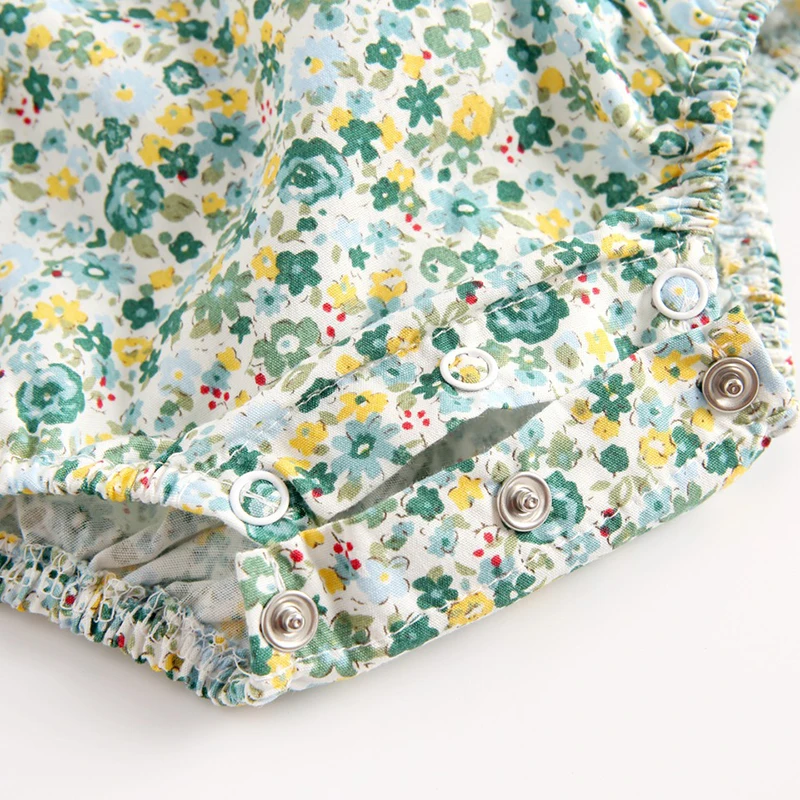 

Baby Girl Clothes Newborn Bodysuit Kids Vintage Floral Bodysuit Jumpsuit Cotton Sunsuit Outfits Clothes Summer