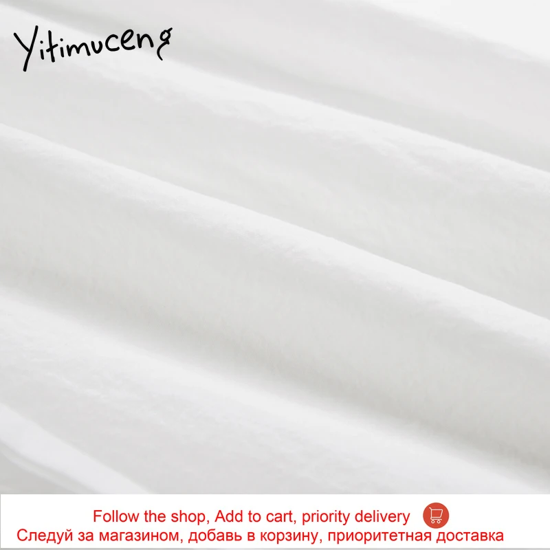 

yitimuceng womens tops and blouses casual solid chic shirts lace up long sleeve fashion clothing elegant office lady crop tops