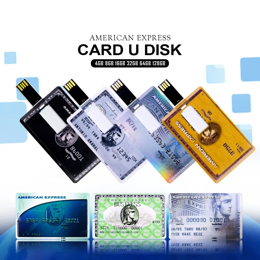 Горячая Распродажа Visa банковская карта Usb флэш-накопитель HSBC кредитных карт Cle 2 0