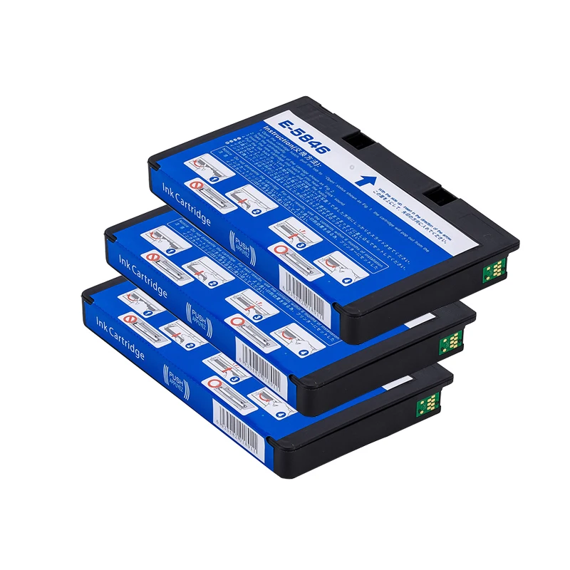 T5846 x 3pcs T5846 совместимый чернильный картридж для EPSON Picture mate PM200 PM240 PM260 PM280 PM290 PM225 PM300 струйный принтер - Цвет: T5846 x 3pcs