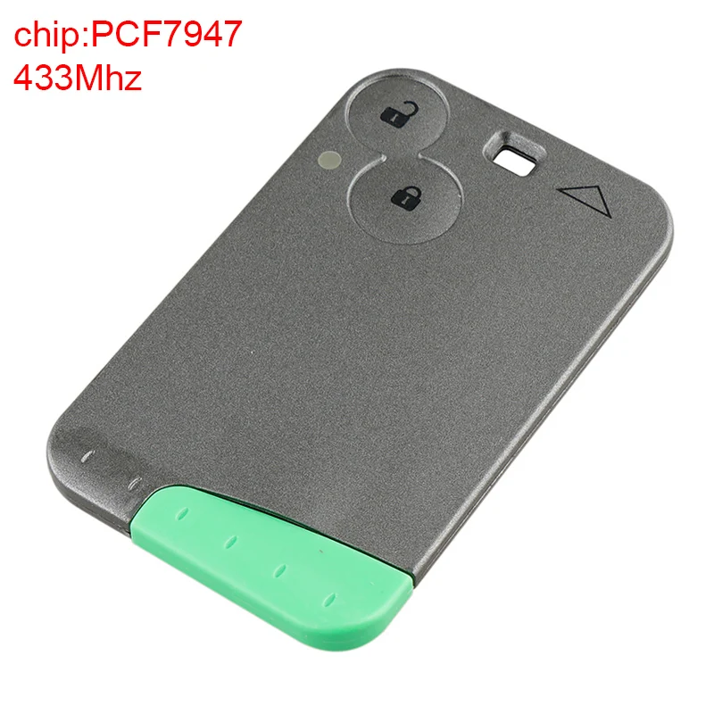 Пульт дистанционного управления с 2 кнопками и чипом PCF7947 433 МГц|Ключ от авто| |