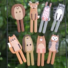 3D Магнитный мультипликационные наклейки животных магнит на холодильник наклейки с крючками Магнитный милый украшение на холодильник сильный магнит