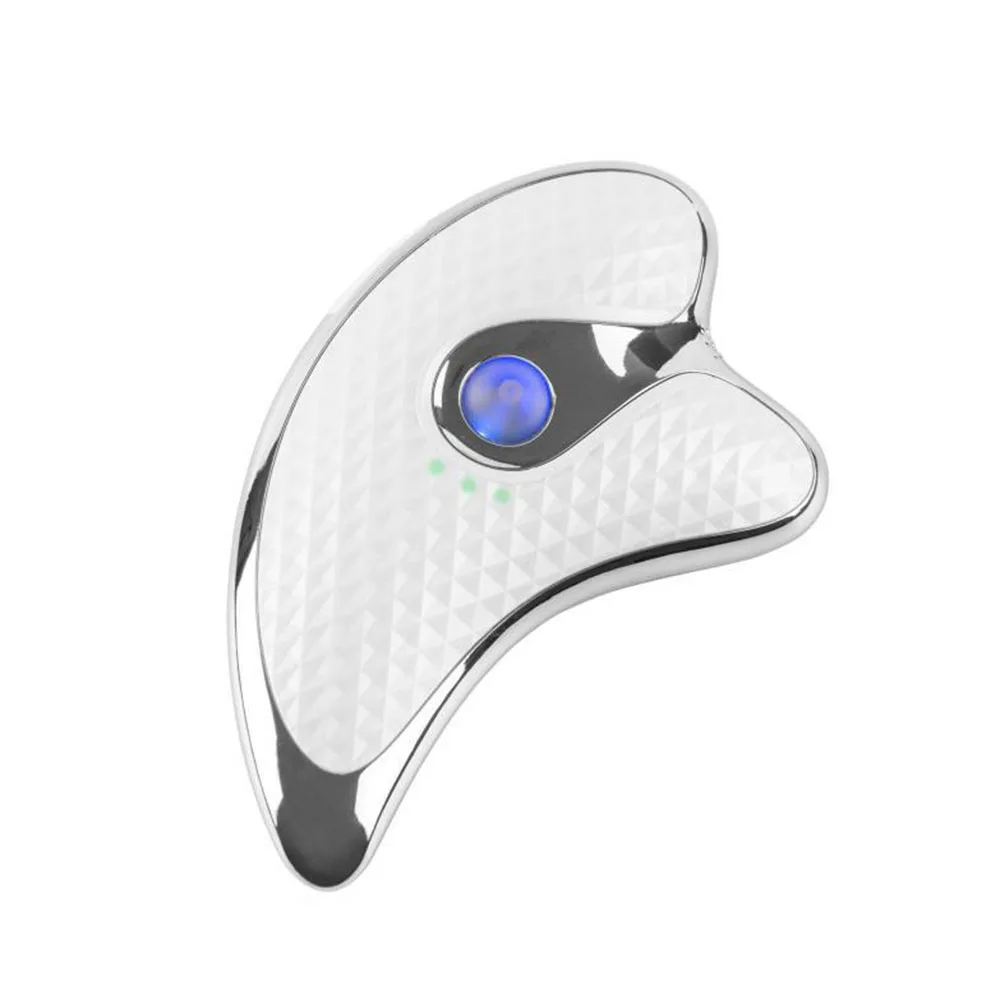 

Guasha Scraping Facial Massager LED Light Microcurrent Skin Rejuvenation Electric Body Massage Machine Face Lifting Slimming