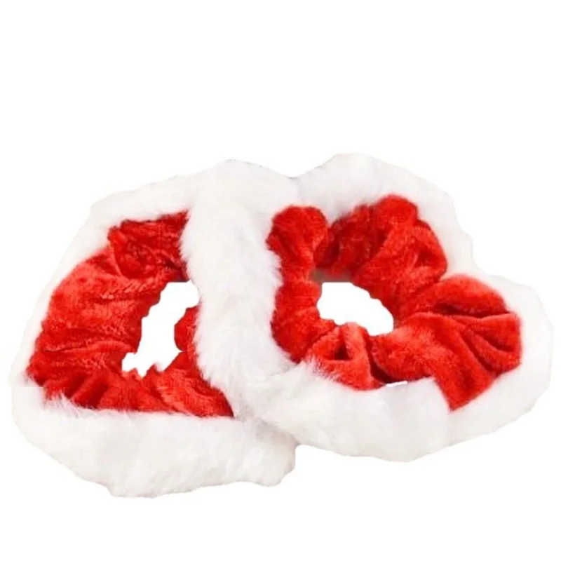 1 шт. подходит для рождественские бархатные хвостик волос круг эластичная