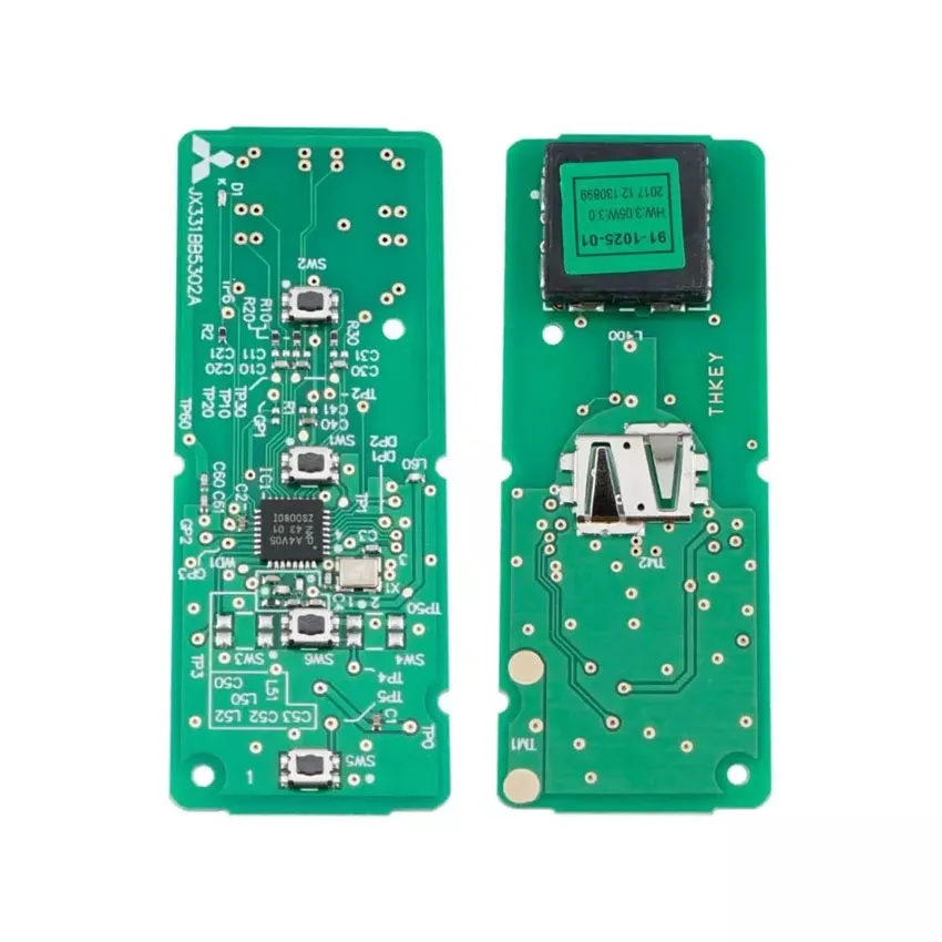 4 Button Keyless-Go Smart Remote Key SUV FSK 315Mhz PCF7953P / HITAG PRO 49 Chip for Mazda CX-5 CX-9 WAZSKE13D01/ WAZSKE13D02 | Автомобили