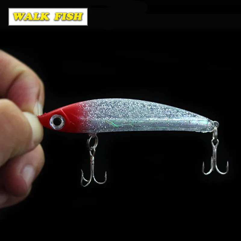 WALK FISH 1 шт. 8 5 см 14 г карандаш кренкбейт жесткая приманка воблер длинное