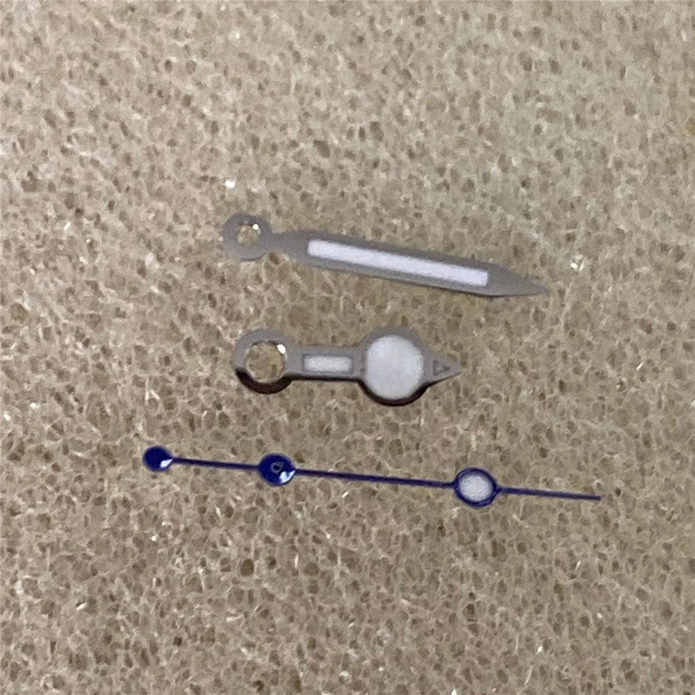 

Replacement Wristwatch Watch Hands Pointers Blue Luminous Watch Hands for NH35 NH36 Movement Accessories