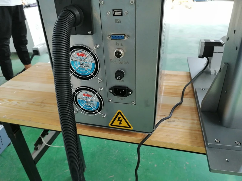 Двойная красная указка система волоконной лазерной маркировки USB порт лазерная
