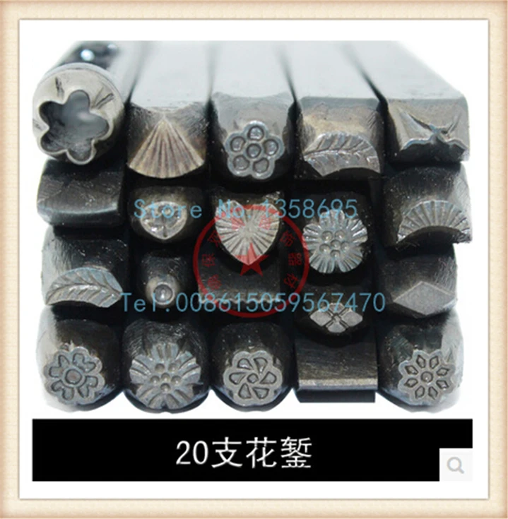 

Diy punch stamp Steel Stamp Punch 20pcs/lot