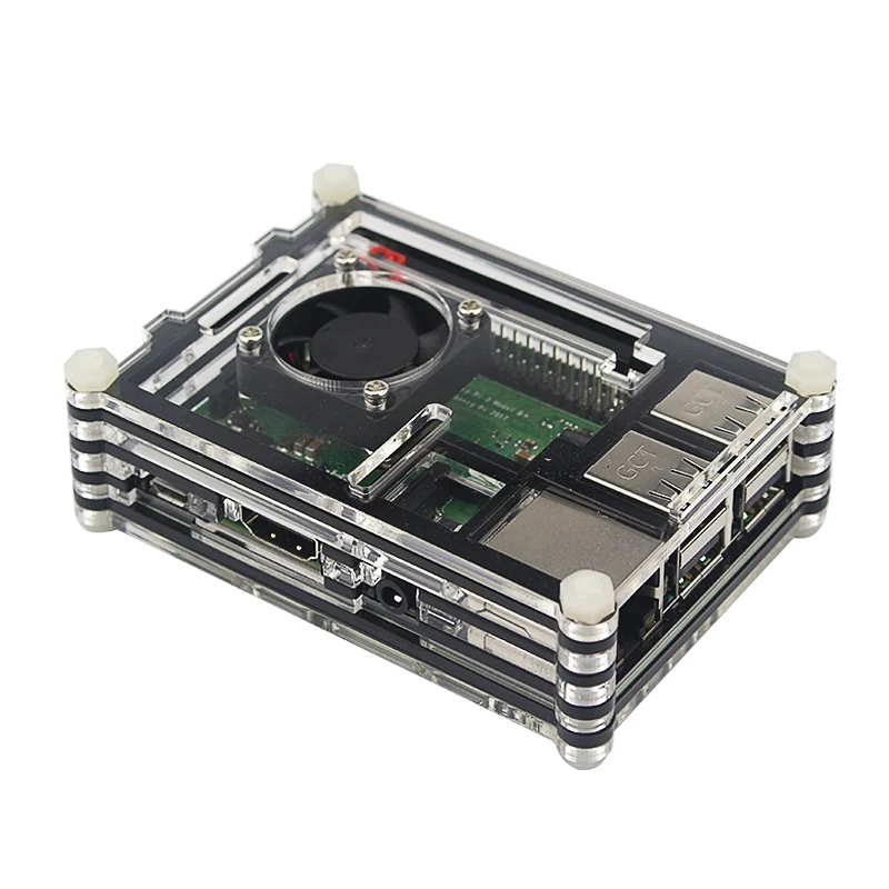 Raspberry Pi 3B + основное Крепление Применение комплект 3 5 дюймов сенсорный экран 9 слой
