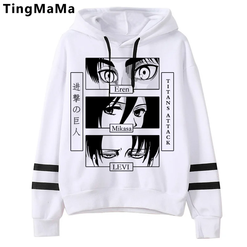 

Attack on Titan Shingeki No Kyojin Titans Attack hoodies men anime graphic men sweatshirts clothing grunge graphic