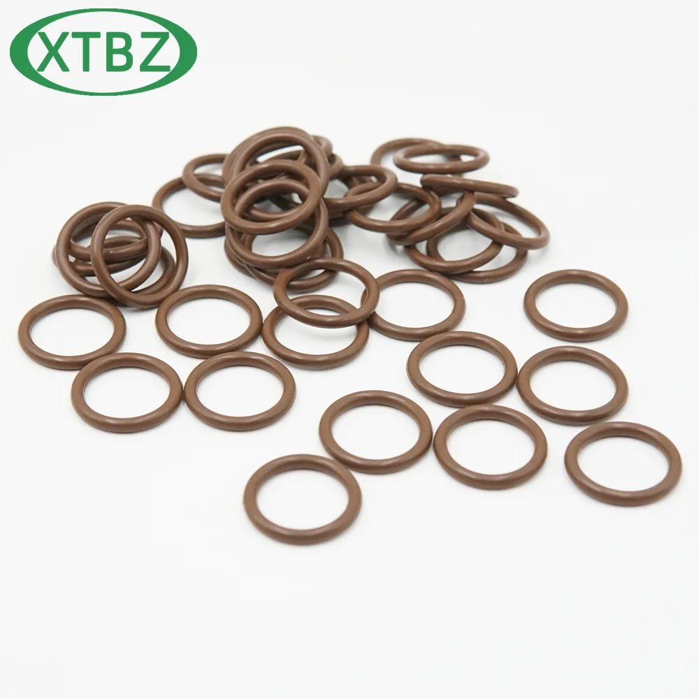 

FKM o rings OD12mm~355mm*4mm thickness/CS Oil resistant acid and alkali resistant sealing Gasket FPM o-ring