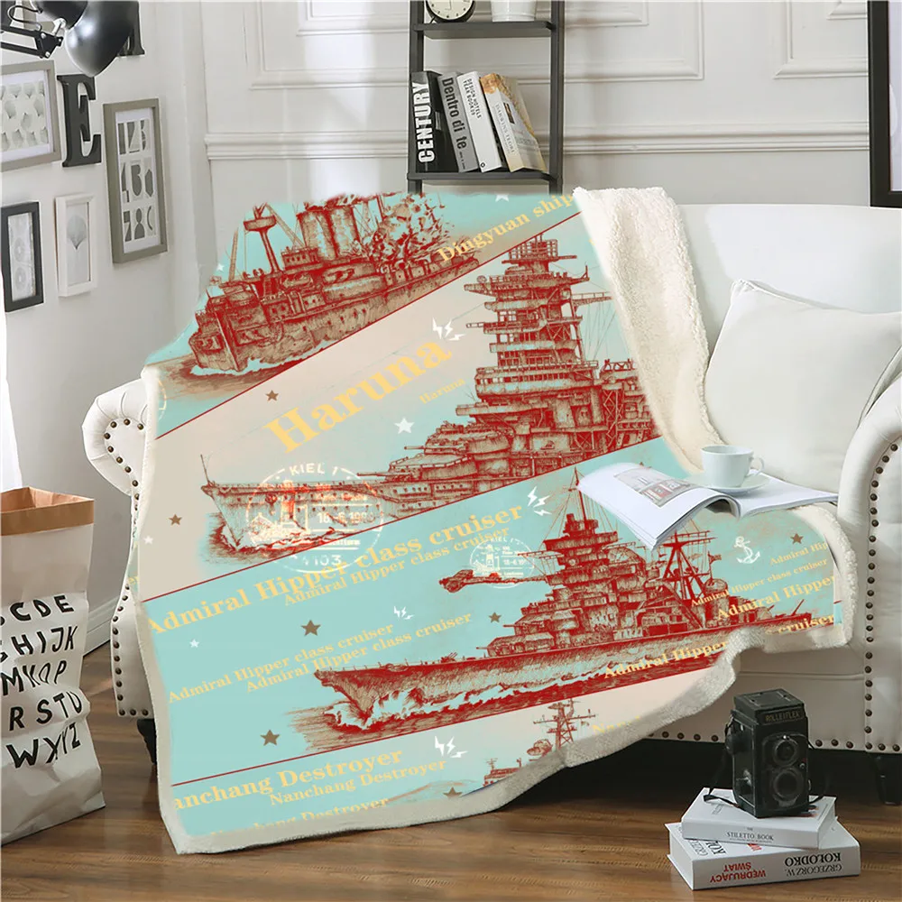 

Fashion Landscape Printed Sherpa Blanket 3D Paris Tower Double Blanket Sofa Covered Travel Bedding Export Velvet Plush Blanket