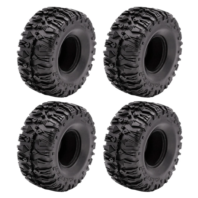 

4PCS 2.2 Inches Rubber Wheel Tires for 1:10 RC Climbing Crawler Axial SCX10 TRX4 TRX6 90056 90045 90031 90020