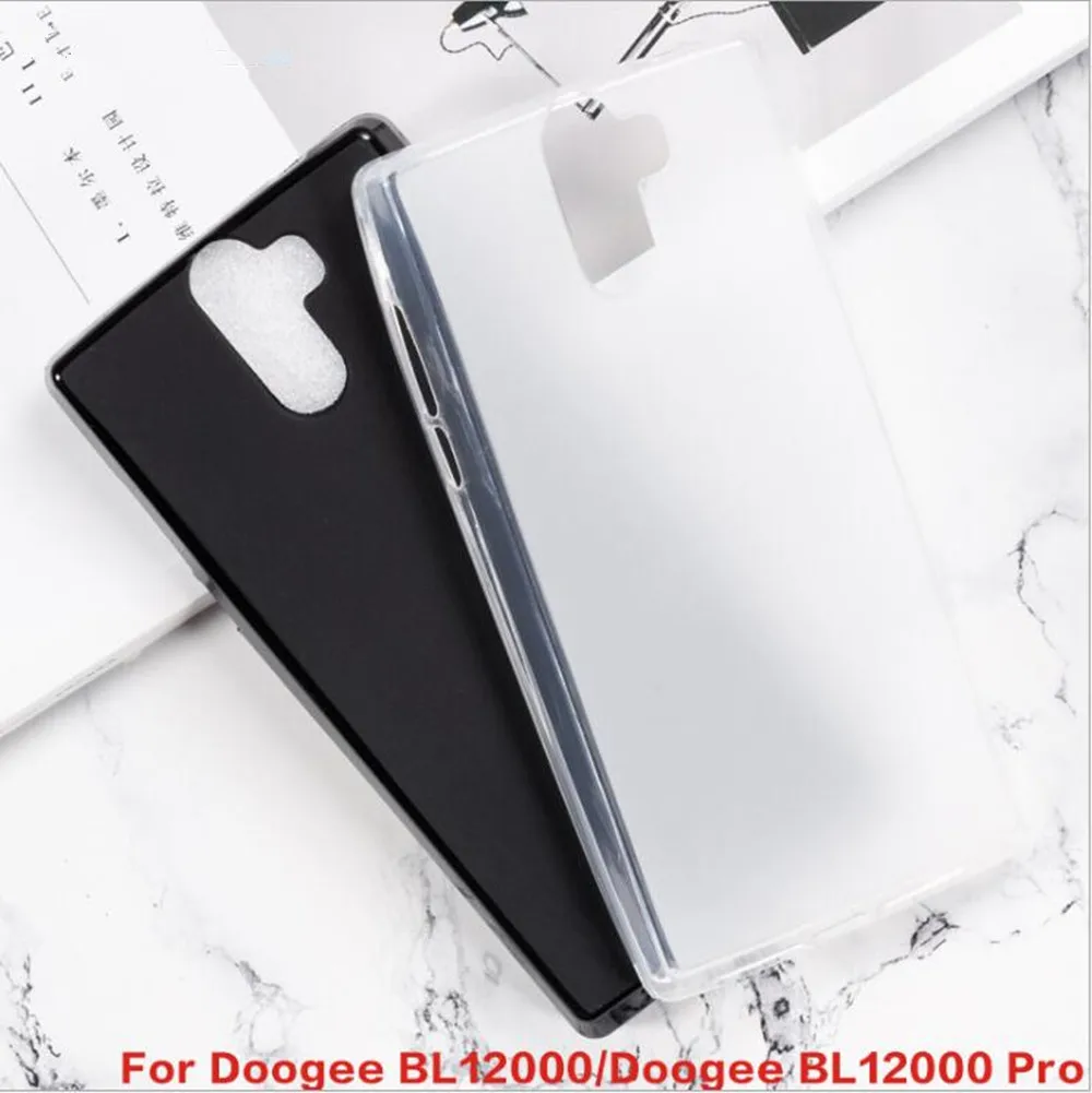 Противоударный мягкий чехол из ТПУ Для Doogee BL12000 Pro противоскользящий силиконовый