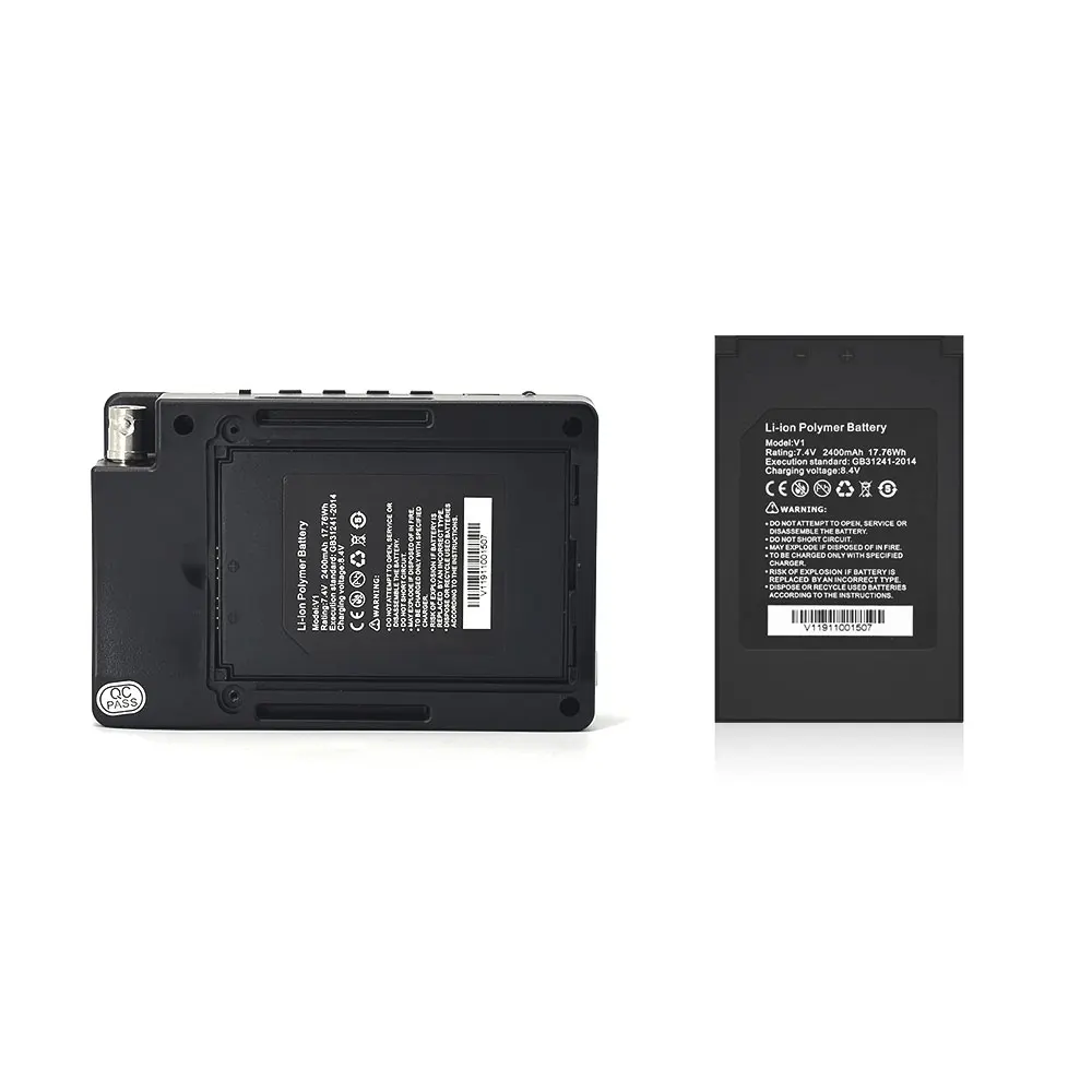7 4 V 2400mAh литий ионный полимерный аккумулятор для ip камеры CCTV тестер 8MP CVI CVBS