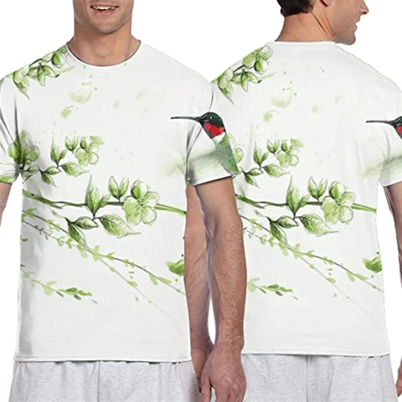 

Mens Unique 3D Double-Sided Stylish T Shirt retro t shirt harajuku