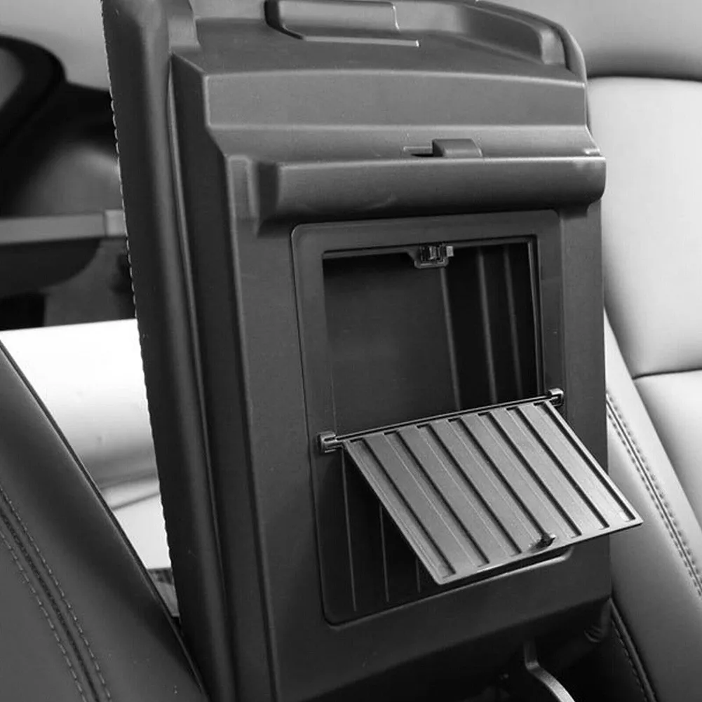 

1pc Car Center Console Box Accessories Fit For Tesla Model 3 Y Center Console Armrest Tray Hidden Storage Box Organizer Parts
