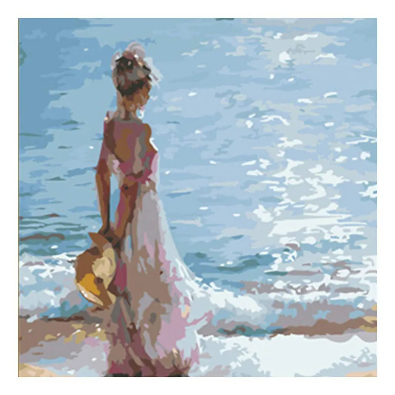 

Dance Woman Painting By Numbers for Adults Draw By Number on Canvas Portrait Home Decor Acrylic Oil Painting Hand Paint Kits
