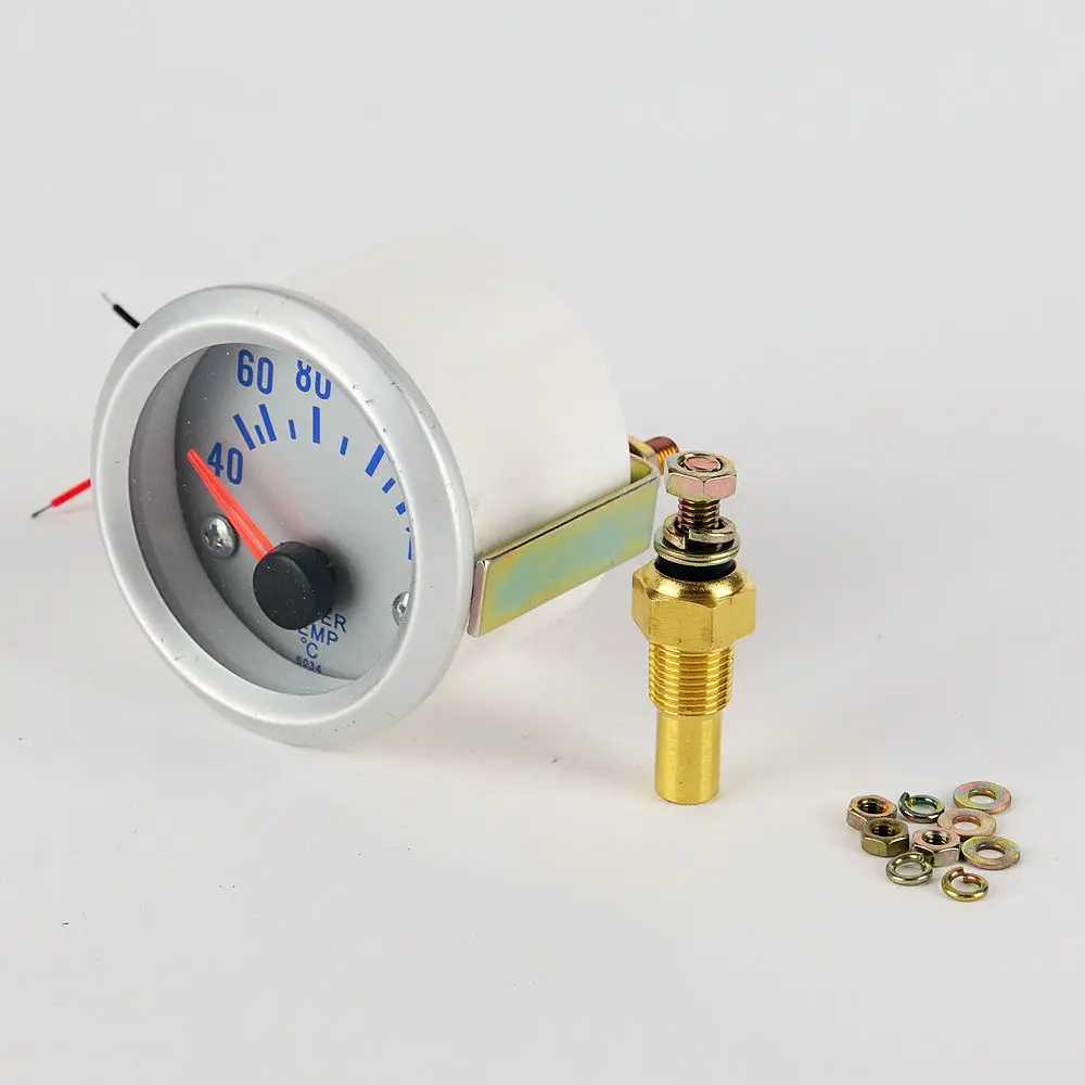 

Датчик температуры воды, цифровой измеритель температуры воды с синим светодиодом, черный, 52 мм, 2 дюйма