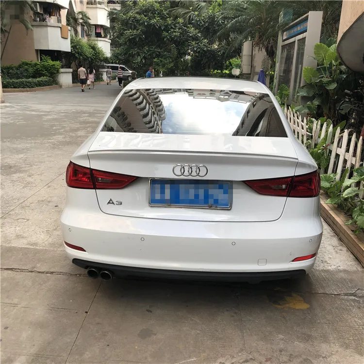 Спойлер для Audi A3 2014-2018 спойлер YCSX S3 из АБС-пластика цветной задний автомобиля |