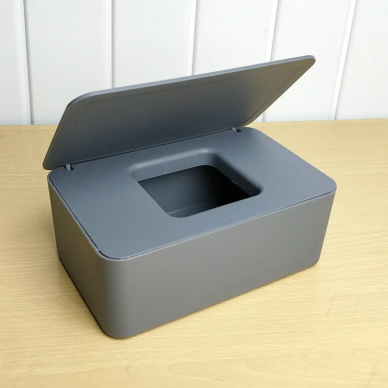 

Dustproof Tissue Storage Box Case Wet Wipes Dispenser Holder with Lid for Home Office Desk Car New Arrival