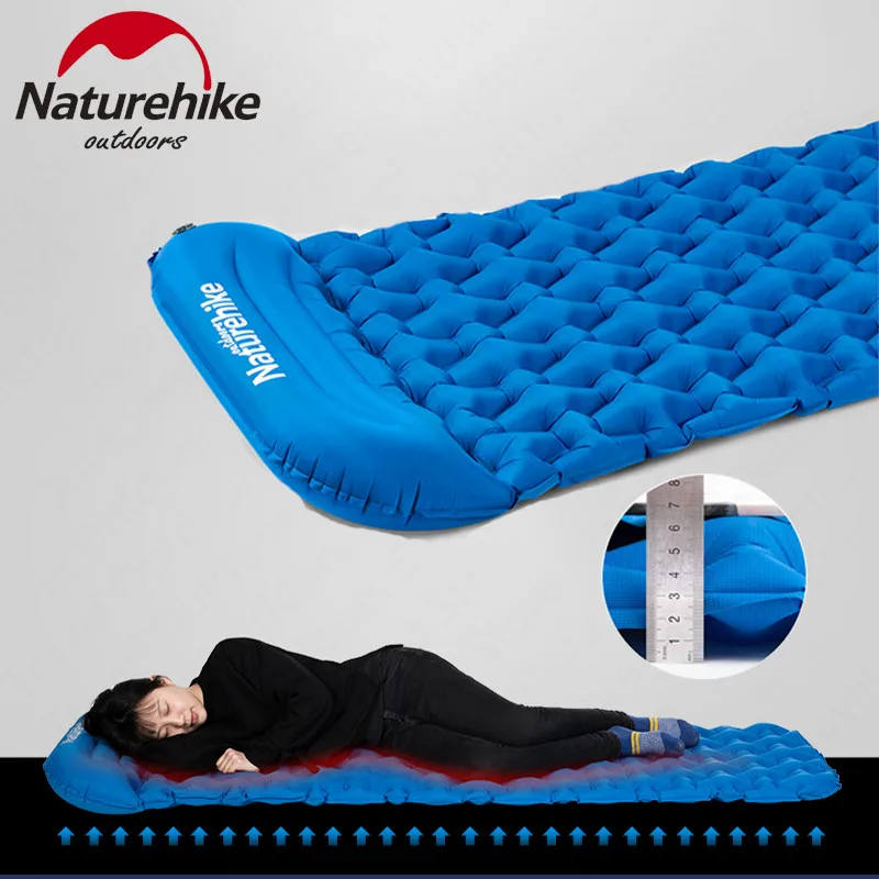 NatureHike надувной коврик переносной Коврик для кемпинга в закрытом помещении и на