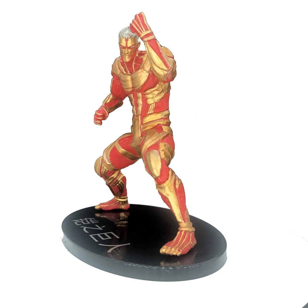 new attack on titan anime figuras 15cm the armored titan doll action figure pvc nendroid model collection toy free global shipping