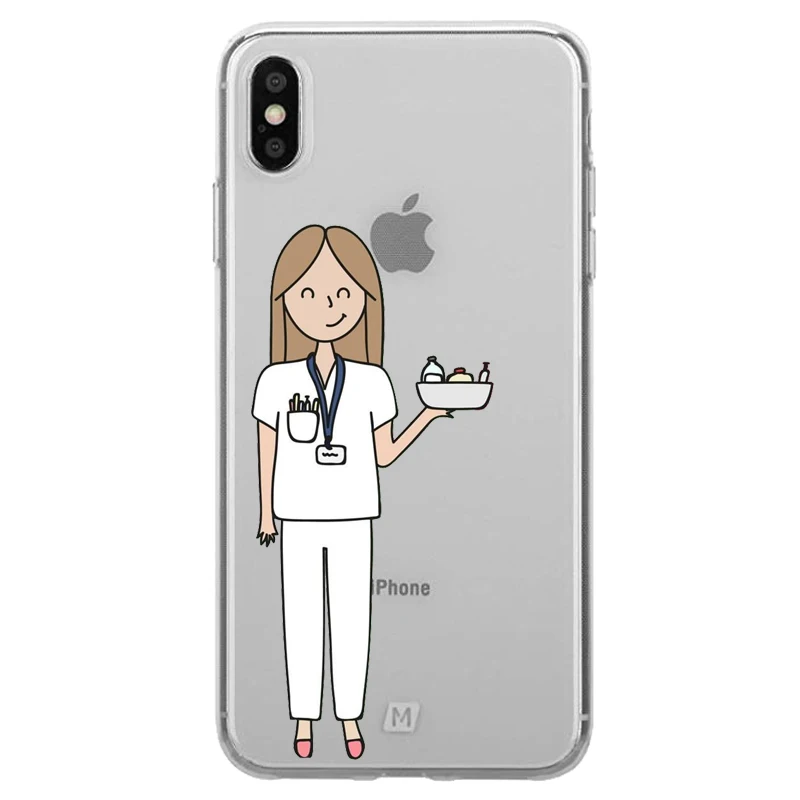 TPU Мягкий силиконовый чехол из ТПУ для iPhone X10 XR XS MAX 7 8 8Plus 5s SE 6 6S 6Plus - Цвет: TPU