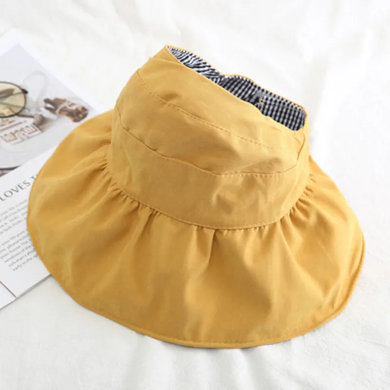 

2~6 Years Children Summer Empty Top Cap With Big Visor Beach Cap For Travel Go Shopping C230
