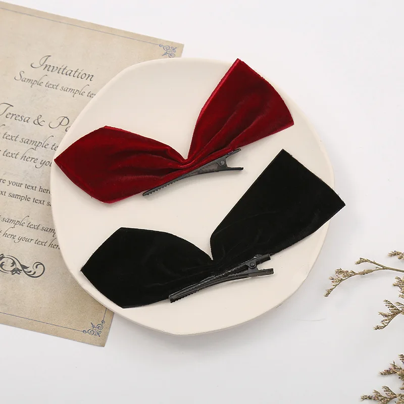 2020 модная обувь в винтажном стиле Цвет Черный С бантом из плотного бархата