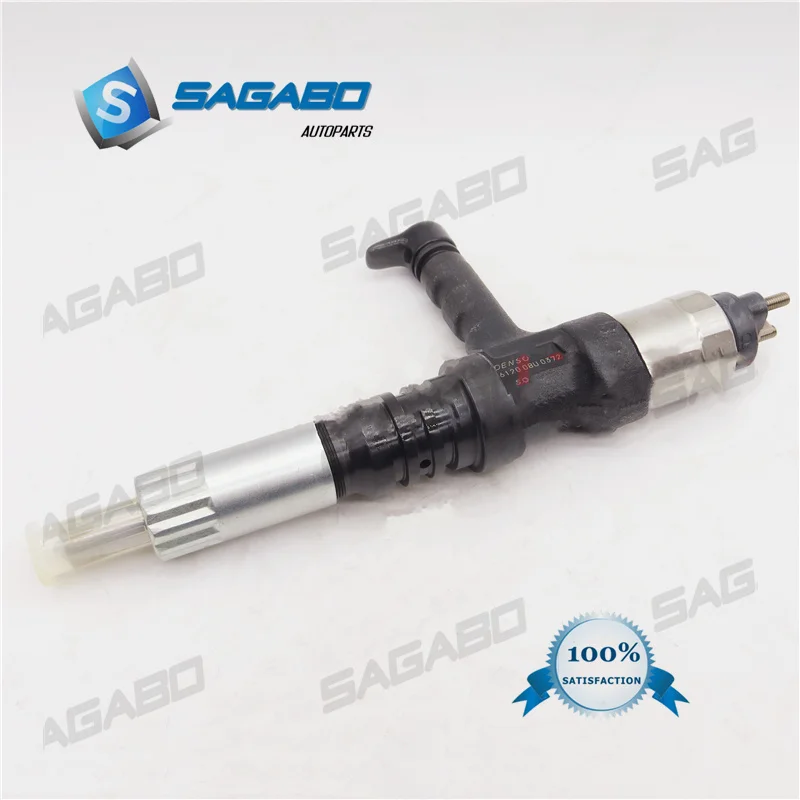 

GENUINE AND BRAND NEW DIESEL COMMON RAIL FUEL INJECTOR 095000-6120, 6261-11-3100