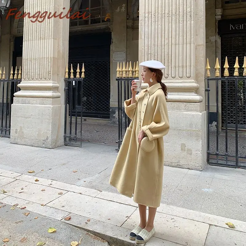 2019 Новая женская верхняя одежда осенняя зимняя Модное теплое Шерстяное