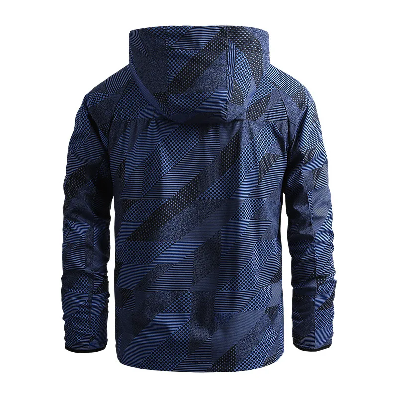 

Spring and Autumn New Hooded Jacket Men's Thin Camouflage Camouflage Sunscreen Clothes Men's and Women's Skin Clothes