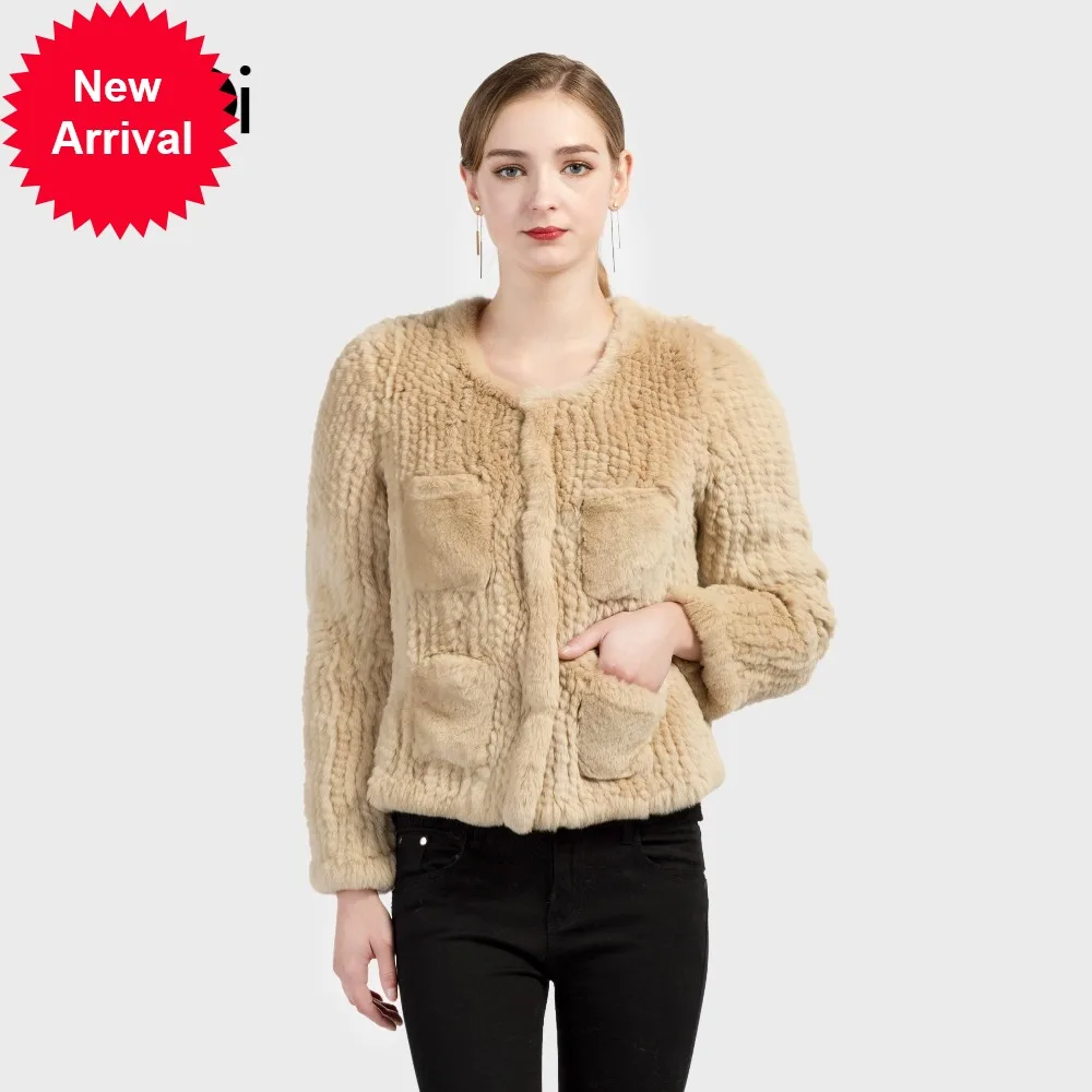 

Женское трикотажное меховое пальто CT7019 из кролика Рекс, Тренч, новинка 2020 года, пальто из натурального меха, куртки, верхняя одежда, парка