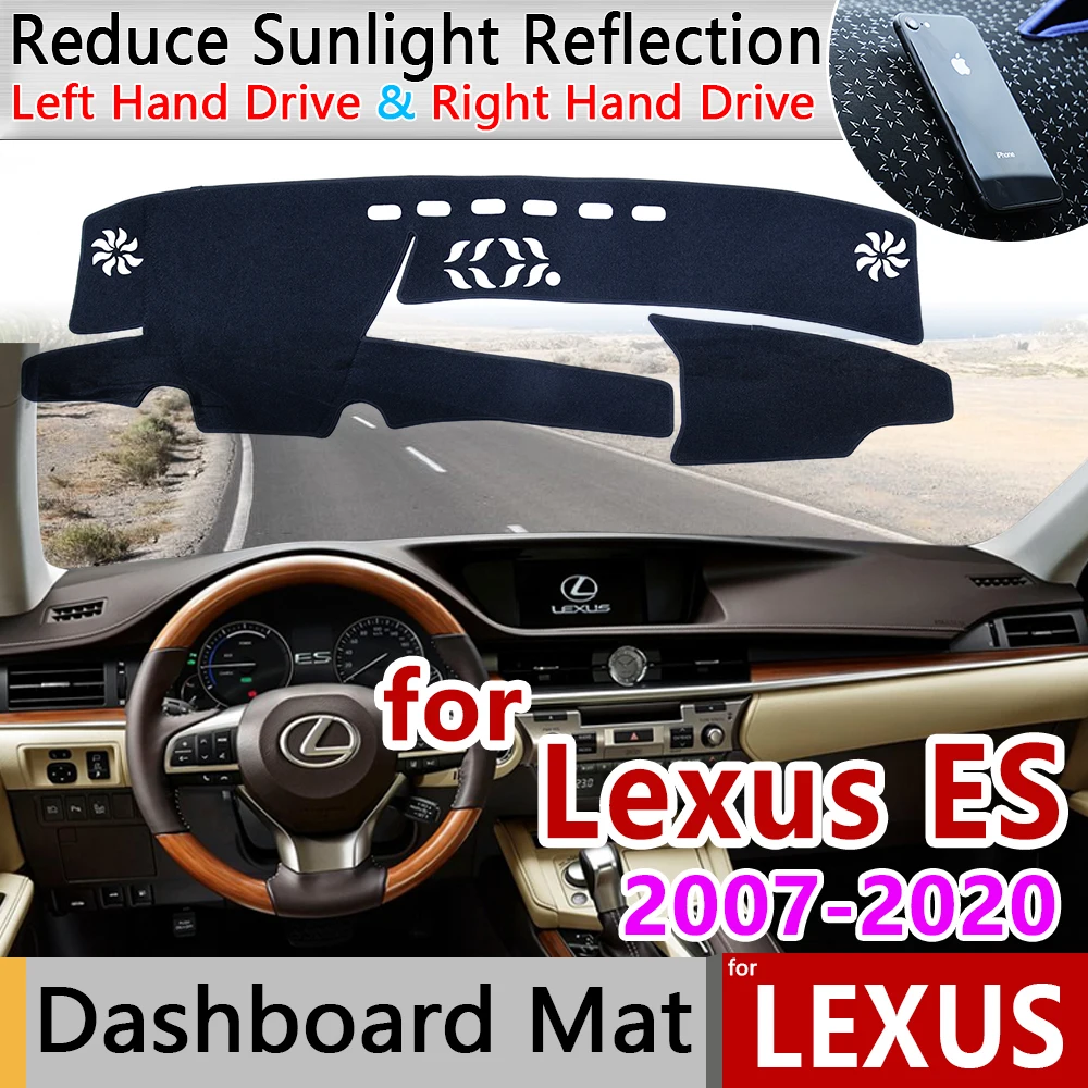 Для Lexus ES 2007 ~ 2020 ES300 ES330 ES350 ES300h Противоскользящий коврик для приборной панели
