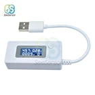 ЖК-дисплей USB детектор Вольтметр Амперметр мобильное зарядное устройство тестер емкости Измеритель Напряжения измеритель тока монитор зарядки 4-30 В постоянного тока