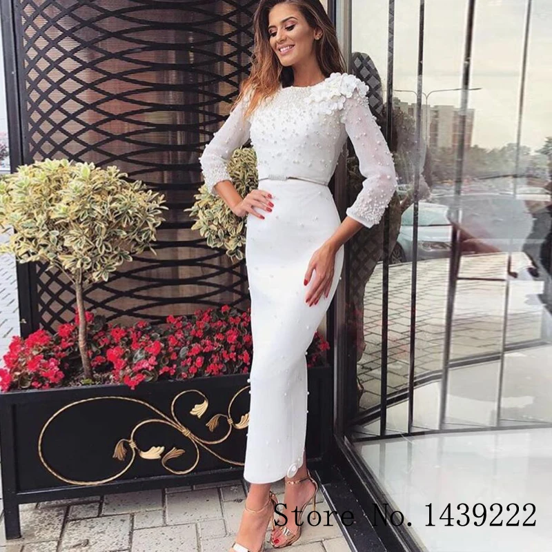 Бальное платье с белым жемчугом для девочек бальное цветами выпускного