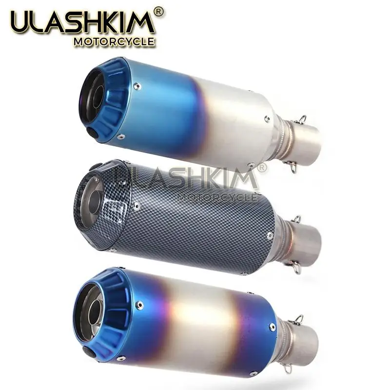 M3 мотоцикл полная система глушитель среднего подключения трубы слипоны для HONDA