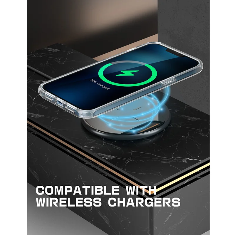 SUPCASE For iPhone 13 Pro Case 6.1 inch (2021 Release) UB Style Premium Hybrid Protective Bumper Case Clear Back Cover Caso