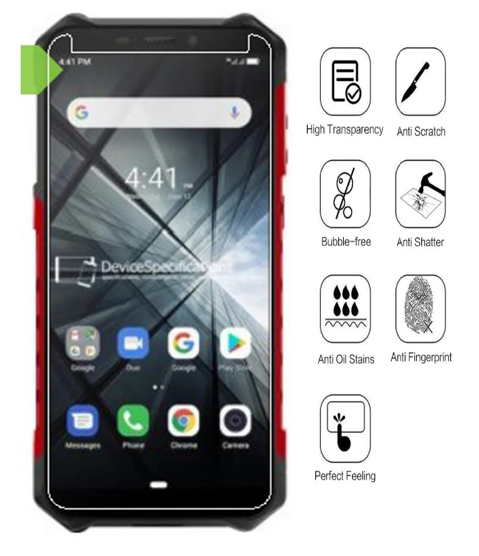 Закаленное стекло для телефона Ulefone Armor 7 X3 X5 Защитная пленка 7X3X5 | Мобильные