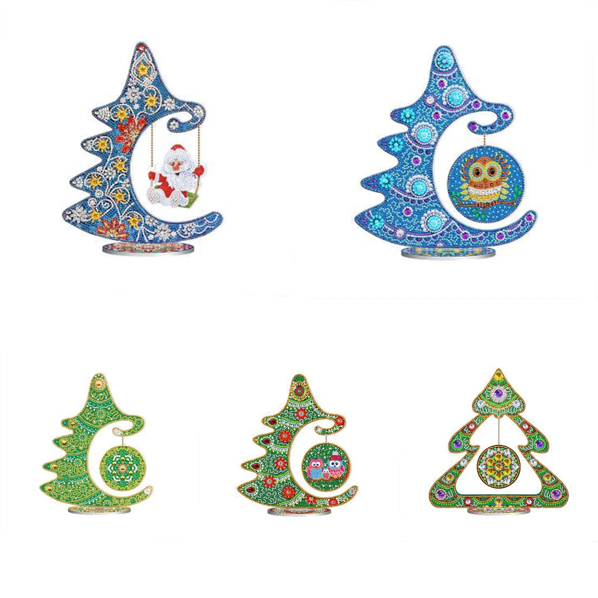 

DIY Diamond Painting 5D Mosaic Crystal Christmas Tree Craft Diamond Painting Kit Home Decoration Decoration Christmas Gift