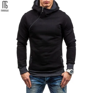 Manoswe Мужская зимняя теплая толстовка с длинным рукавом модные спортивные топы мужские хип-хоп пуловеры толстовки куртки осенние Топы