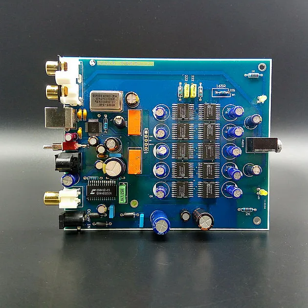 Декодер USB коаксиальный DAC декодер плата Tda1543 восемь и десять параллельных