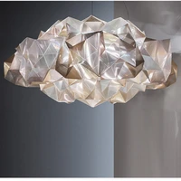 slamp drusa italy style cloud pendant lamp indoor lighting home decor replica lamp bedroom white gold kitchen island lighting