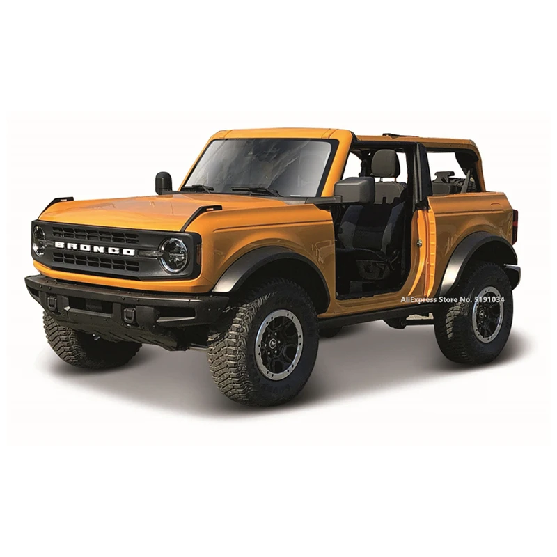 Модель автомобиля Maisto 1:18 2021 Ford Bronco Badland из сплава модель коллекция украшений