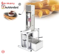 hot sale popular 5l commercial spanish churro maker machine with 6l fryer maker churros making machine with ce in high quqlity
