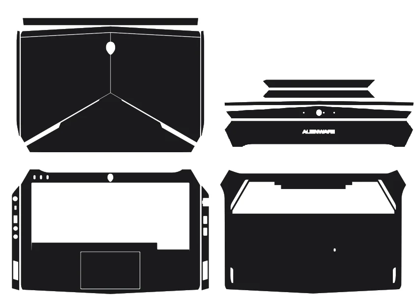 Специальный матовый Блестящий Защитный чехол KH для ноутбука Alienware 13 R2 M13X ANW13 3