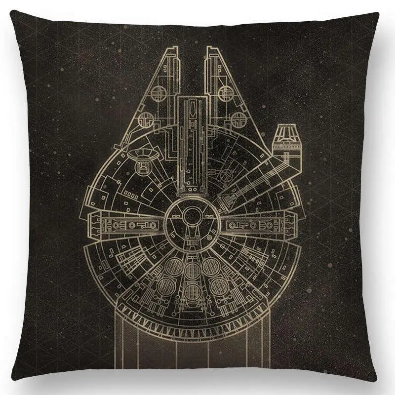 Bb8 Millennium Falcon X Wing Zelda Link Sword Big Daddy Bioshock Хогвартс халкбастер ТАРДИС хороший чехол для подушки наволочка - Цвет: a017809