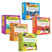 5 boxset english scholastic guided science readers acdef let students children book baby learn english language books for kids